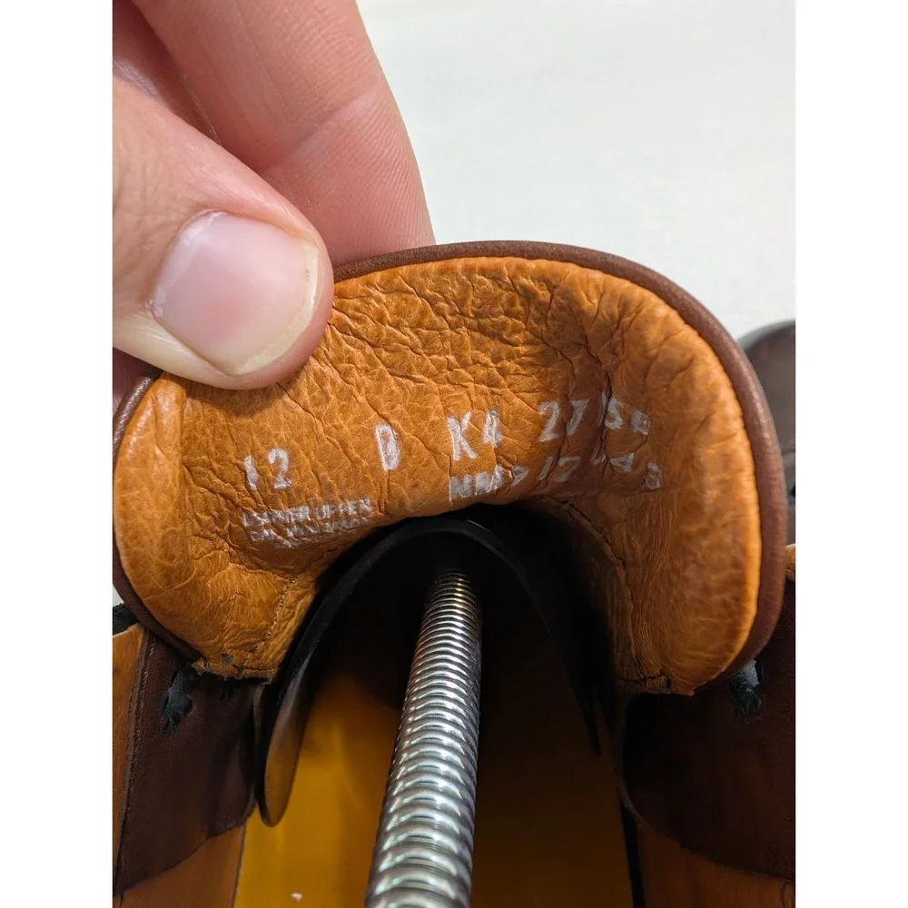 NEIL M Men's 12 Oil Resistant Sole‎ Tech Chukka Boots Premium Brown leather